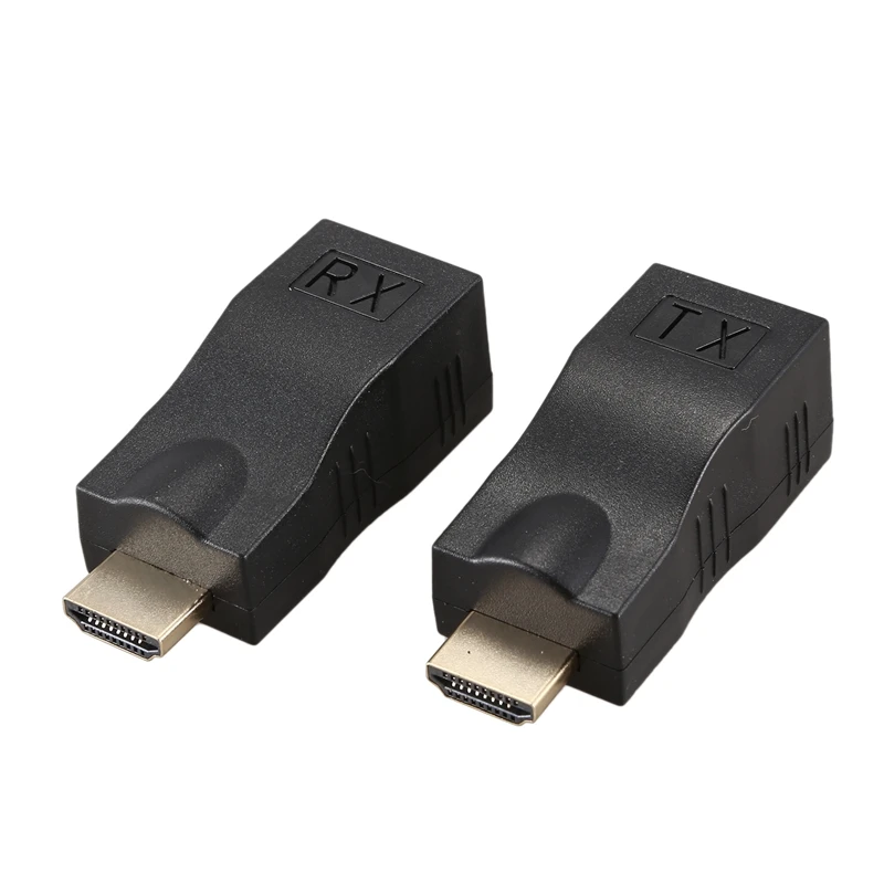 4K 3D HDMI 1.4 30M Extender, et RJ45 Üle Cat 5e/6 Network LAN Ethernet Adapter