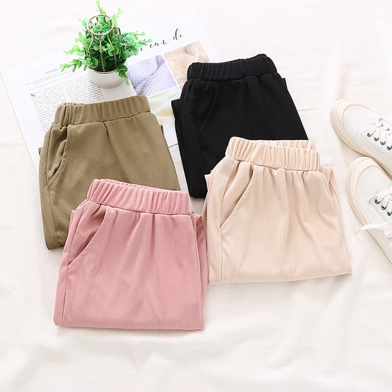 4XL Pluss Suurus Naiste Püksid (Solid Color Elastne Vöökoht Vabaaja Haaremi Püksid primavera Lahti Lce Silk elastsusjõu Püksid