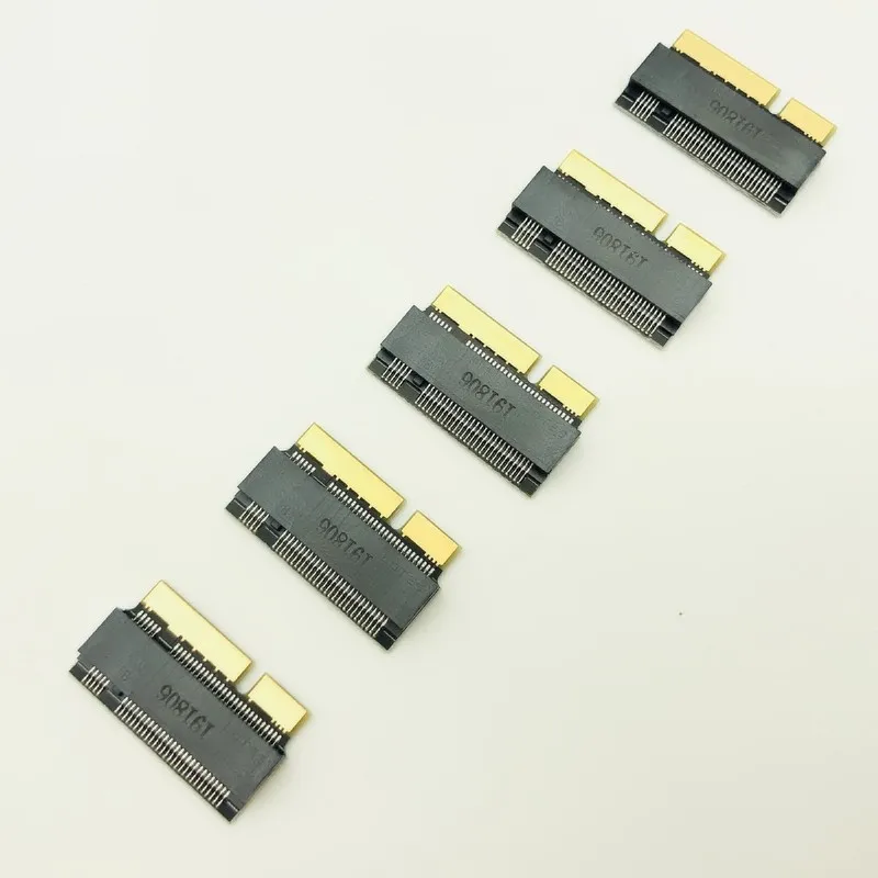 5TK Jaoks Macbook SSD Kaardi Adapter Apple SSD Adapter sobib Macbook Air 2012 A1398 A1425 6Pin+17Pin M. 2 M2 SSD Adapter Converter