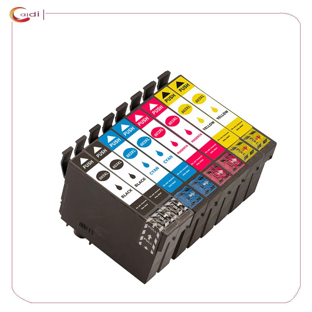 8 pakki T603 603XL - Ink Cartridge ühildub Epson Expression Home XP-3100 XP-4100 XP-2100 XP-2105 XP-3105 XP-4105 Printer