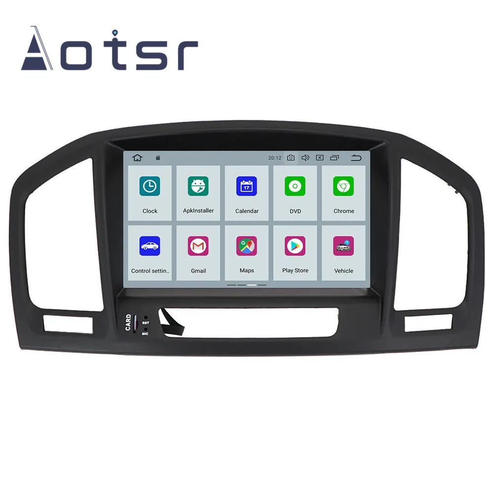 AOTSR Jaoks Opel Vauxhall Insignia 2008-2013 Android 10.0 üks din-Car-GPS-Mängija, Raadio PX6 Navigatsiooni Multimeedia Mängija
