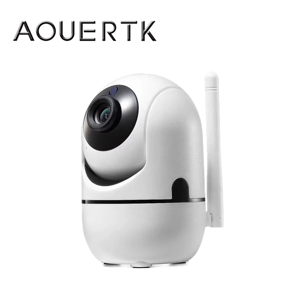 AOUERTK Traadita Turvalisuse Kaamera Automaatne jälgimine liikumistuvastus 720P IP-Kaamera, WifI, kahesuunaline Audio Tugi 64G Järelevalve