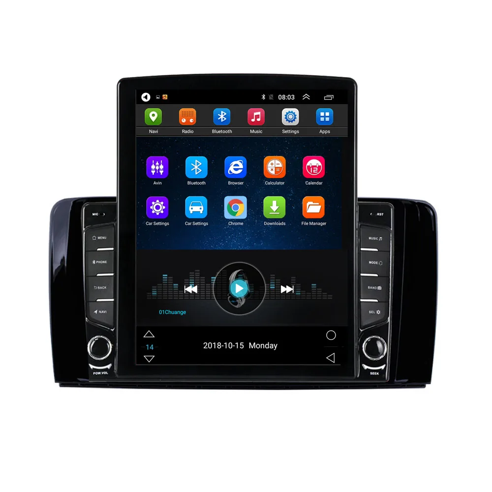 Android 10.1 Mõeldud Mercedes Benz R-Klassi W251 R280 R300 R320 R350 R63 2006 - 2013 Tesla Multimedia Stereo Auto GPS Raadio Mängija