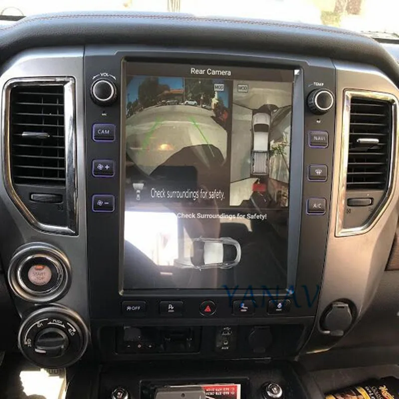 Android 2 Din Auto Raadio GPS Navigatsiooni Nissan Titan 2016-2019 Vertikaalne Ekraani Car Audio Stereo Vastuvõtja Multimeedia Mängija