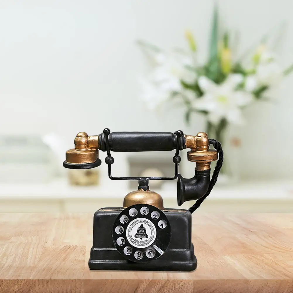Antiikmööbel Ja Vintage Töölaua Kaunistus Telefoni Mudel Käsitöö Baar Kodu Kaunistamiseks Kingitus Töötada Tootmine Pikaajalisel Püsival
