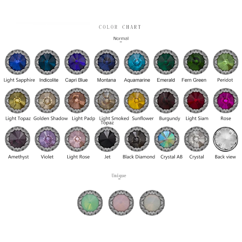 Astrobox Glitter Rivoli Kristall Õmble Rhinestone Koos Pesa Küünis Diy Värvikas Kleit Kivid, Klaas, Kivid, Rõivaste Valmistamiseks