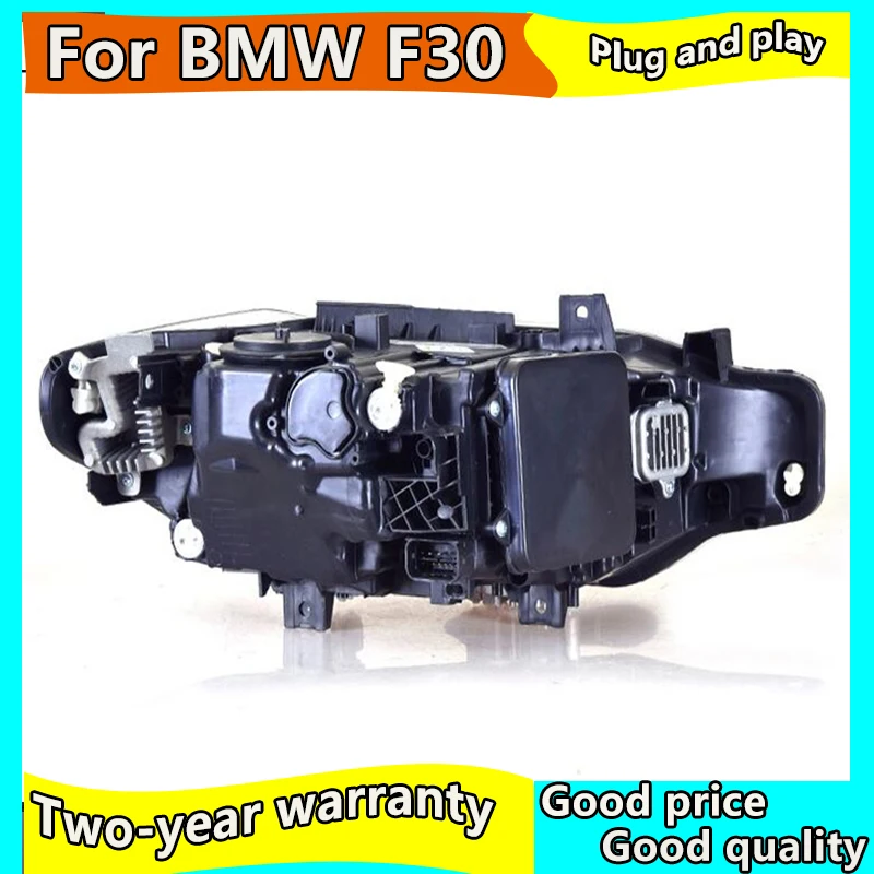 Auto stiil BMW 3 seeria F30 F35 Pesuseade 2013-Double Beam Objektiivi Projektor Kõik LED-Esilaternad, Led-PÄEVATULED omakorda valgus