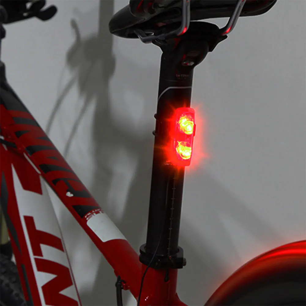 Bike Jalgratta Saba Kerge Self-Powered Tekitada Aku, USB Laetav LED Veekindel Istme Post Raami Lamp Kõrge Heledusega