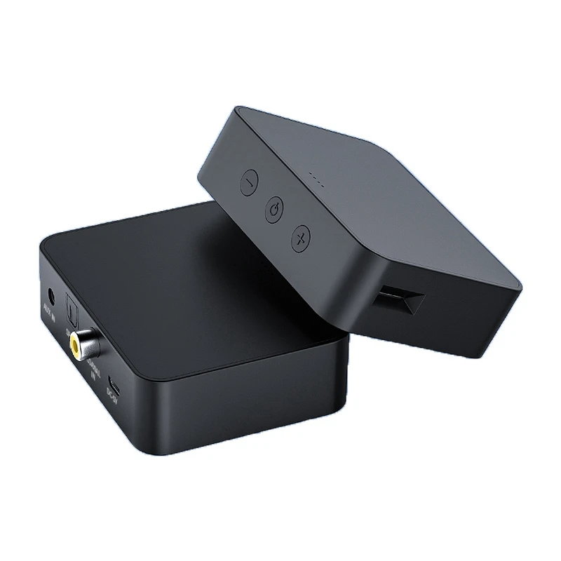 Bluetooth-5.0 Audio Transmitter Optiline Koaksiaal RCA-3,5 mm Jack Aux Traadita Adapter TF-Kaardi Lugeja Converter for TV Auto