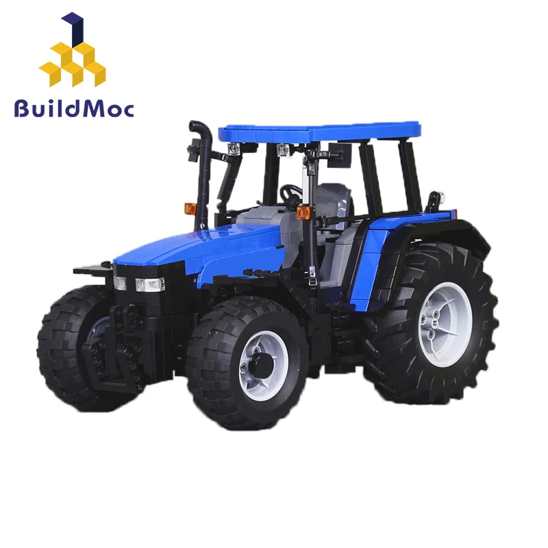 BuildMoc Technic Auto TM 140 traktori elektriline versioon Klassikaline ehitusplokk Looja Veoauto Kes Tellised, Haridus -, Laste Mänguasjad