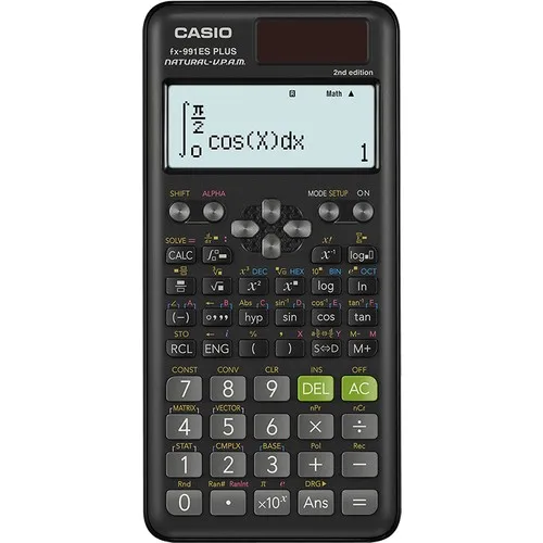 Casio fx-991ES PLUSS 2 Scientific Calculator koos 417 Funktsioone ja Ekraan, Looduslik