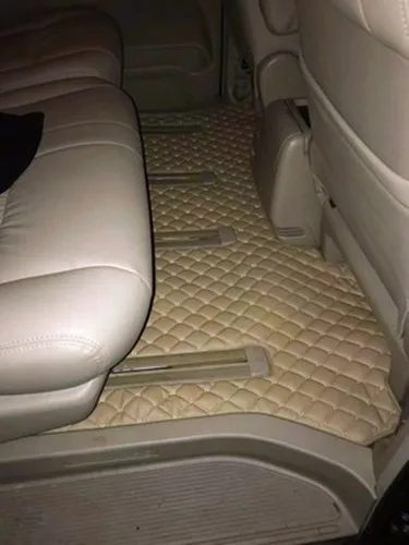 Custom täielik komplekt auto põrandamatid + pagasiruumi matt Parempoolse rooliga Nissan Elgrand E51 2010-2002 7 8 istekohta, veekindel vaibad vaibad