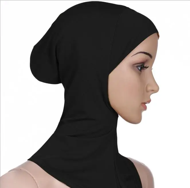 D9 10tk Kõrge kvaliteediga puuvilla underscarf hijab ühise põllumajanduspoliitika sisemine kork modal materjali saab valida värvi