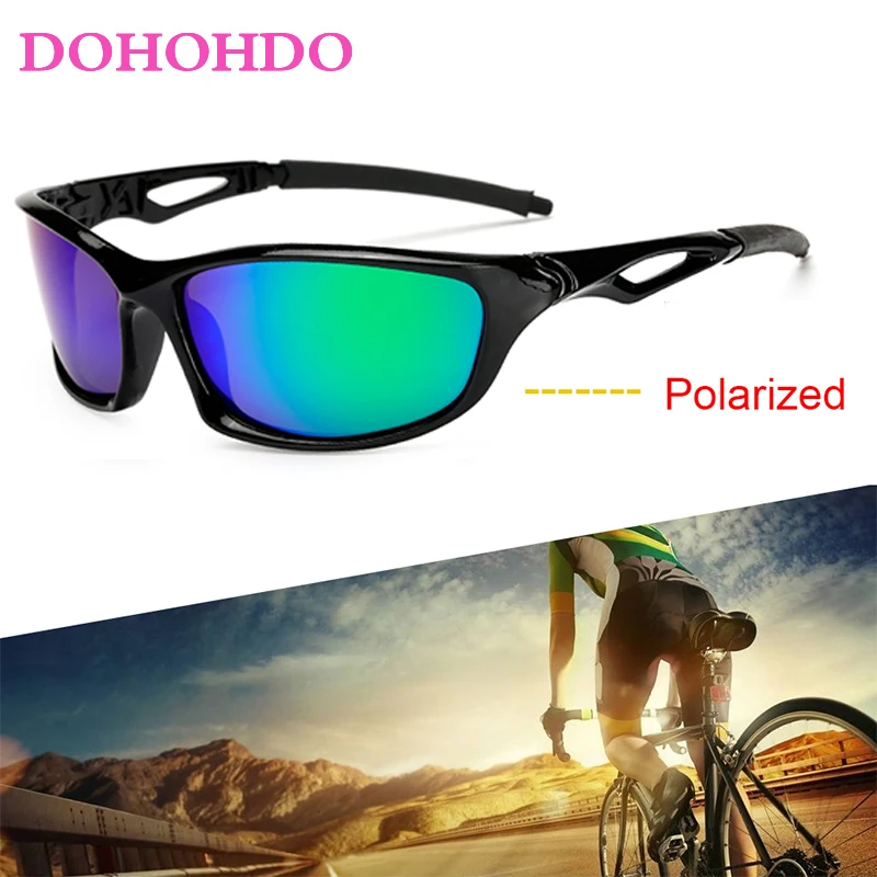 DOHOHDO Mood Polariseeritud Päikeseprillid Mehed Naised Kalapüügi Kaitseprillid Sport Sõidu Päike Glasse Peegel Gafas De Sol UV400 Kõrge Kvaliteediga