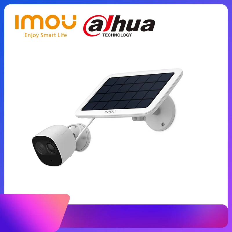 Dahua Imou päikesepaneel koos 3M kaabel Välistingimustes Imou Raku Pro Laetav Aku Jõul IP Security Kaamera Tarvikud