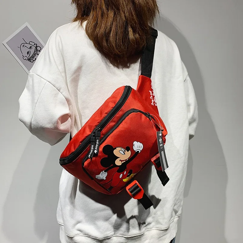 Disney Miki Hiir rinnus kotti, poisid ja tüdrukud, suure jõudlusega vöö kott cartoon käekott õlal messenger bag tüdrukud, shopping bag