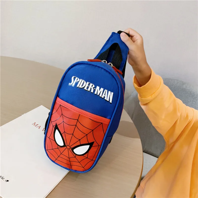 Disney uus korea laste vabaaja messenger bag poiss õla kott laste multikas ämblikmees rinnal väike kott