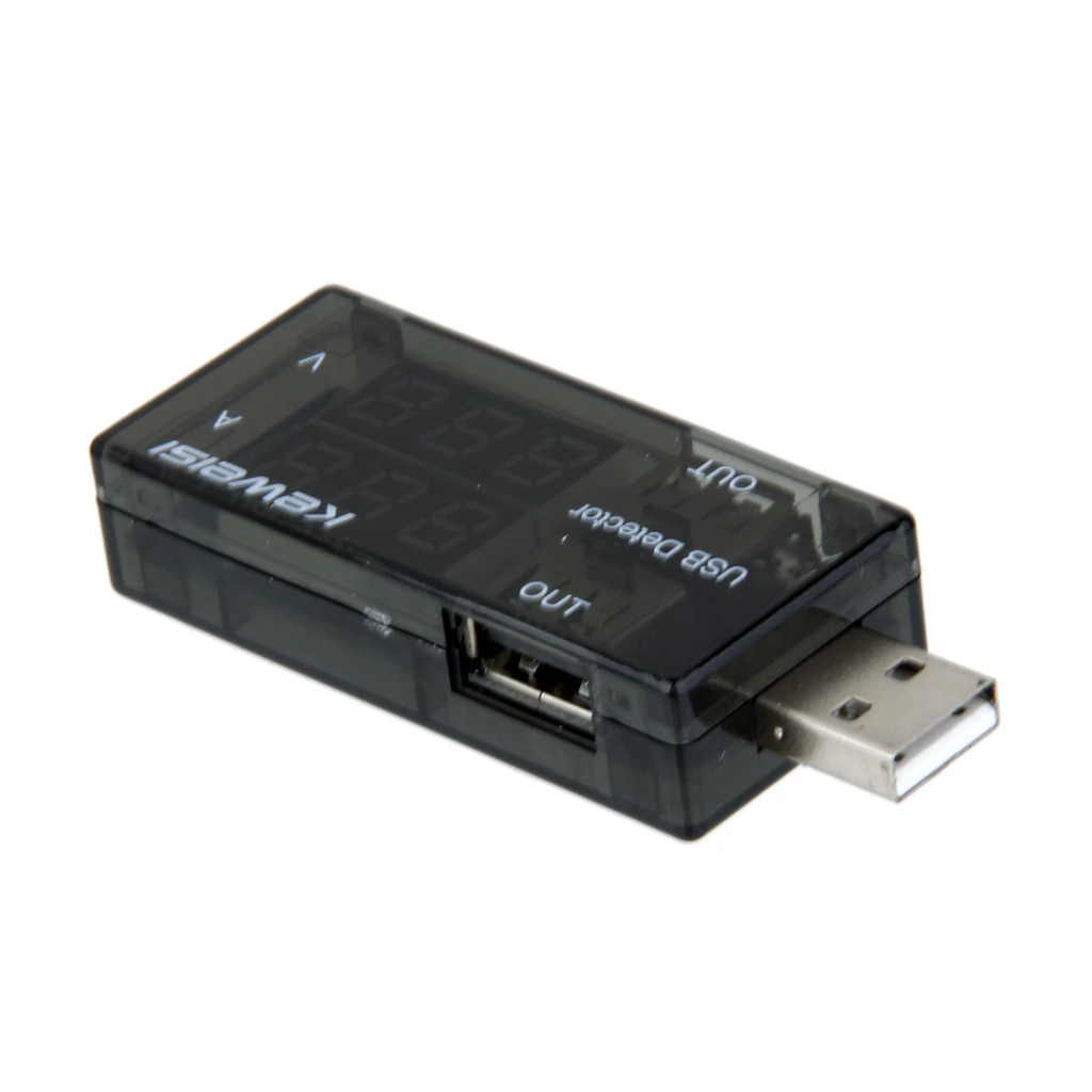Dual USB Anduri Pinge Praegune Multimeeter Tester Voltmeeter Arvesti 3V-9V
