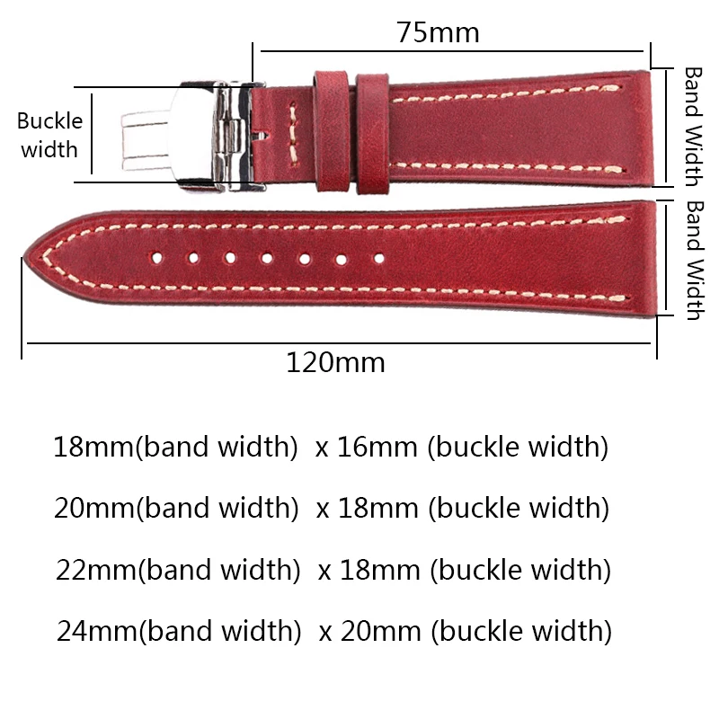 Ehtne Nahk Watchband 18 20 22 24mm Naised Mehed Vintage Cowhide Watch Band Rihm Vöö Vaadata Tarvikud Kasutuselevõtu Pannal