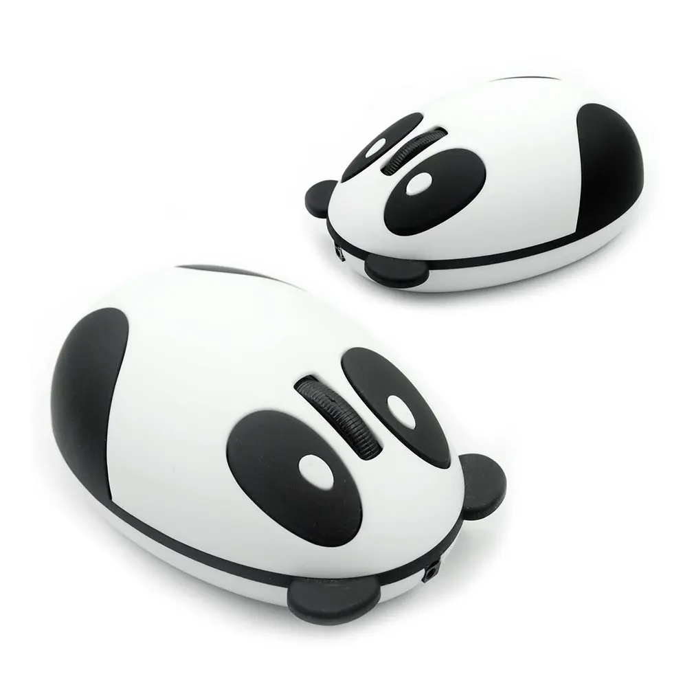 Ergonoomiline 2.4 GHz Juhtmeta, Taaslaetav Optiline Panda Kuju Arvuti Hiire Mäng Professional Gamer Hiir