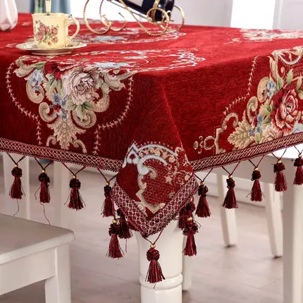 Euroopa majapidamiste ümmargune laudlina, riidest ümmargune diivanilaud laudlina laudlina ruut täisnurkne ruudukujuline laudlina