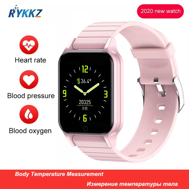 GT9 Smart Watch Tegevuse Fitness Keha Temperatuuri Tervise Heart Rate Tracker IP67, Veekindel Sport Olge Mehed Naised Smartwatch
