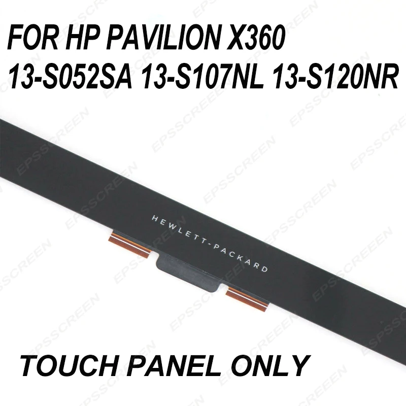 HP Pavilion X360 13-S seeria 13s-052sa s107nl s120nr ekraan Puutetundlik Digitizer paneeli Asendamine ees klaasist ekraan