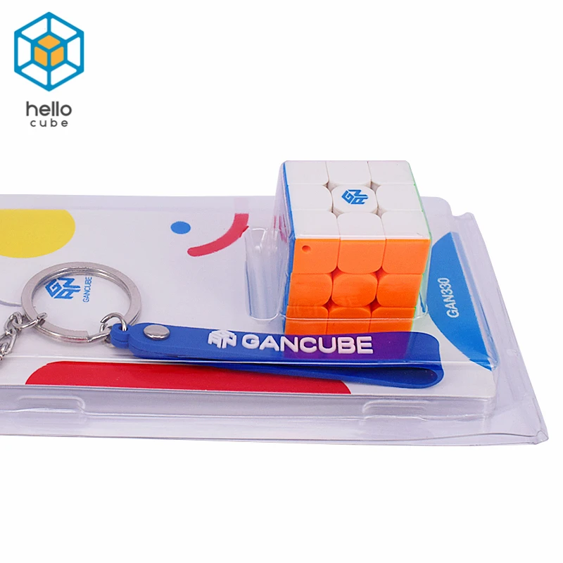 HelloCube 2020 GAN 330 Võtmehoidja Magic cube Gan 330 3x3x3 magic kuubik mänguasi GAN 330 neo cube