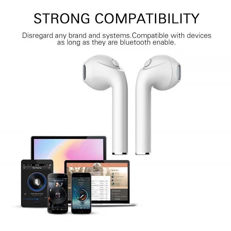 I7s TWS Juhtmeta Bluetooth-Kõrvaklapp jaoks OPPO A83 (2018) Muusika Earbud Laadimise Kasti