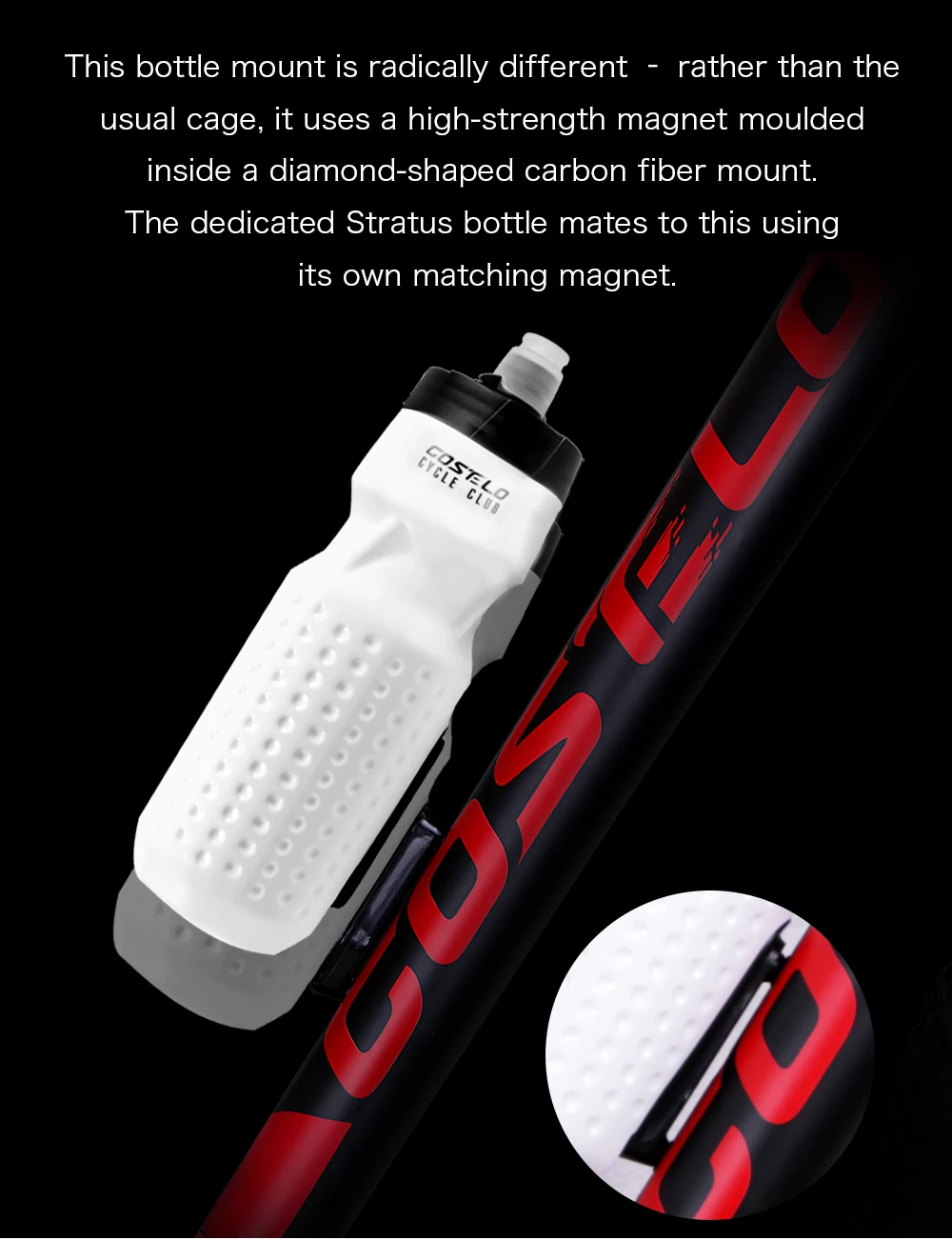 Innovatsiooni Costelo Magnet pudel mount puuri Bike Jalgratta Vee Pudelid läbi spordi Vee Pudel,710ml Kolbi Vajutades
