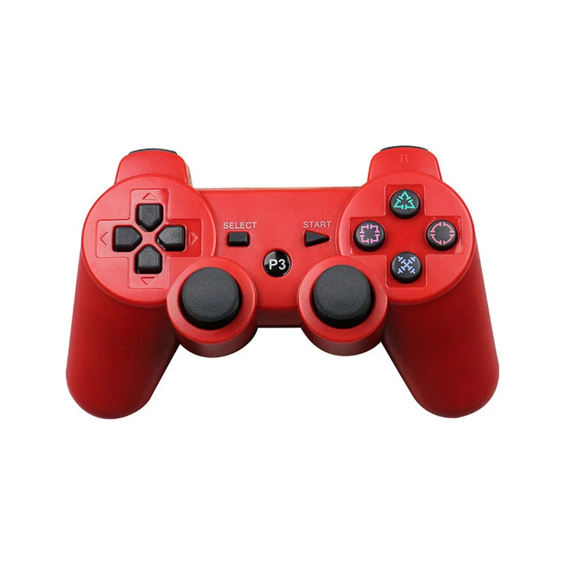 JIELI Traadita Bluetooth-Solid Color Töötleja Sony PlayStation PS3 Dualshock 3 Kontroller Vibratsiooni Gamepad Koos Paketiga