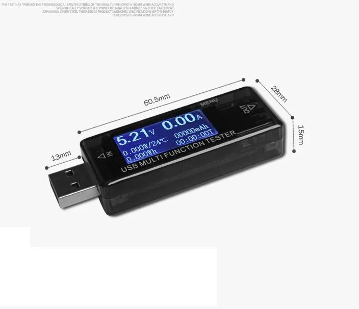 KWS-MX16 USB-Tester Praegune Pinge Digitaalse Dispay Laadija Võimsuse Arst Kiire Laadimine Power Bank Arvesti 4V Voltmeeter-30V 0-5A
