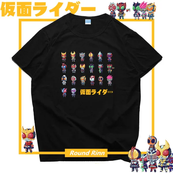Kamen Rider Heisei 20. Aastapäeva Trükitud Tee Särk Cosplay Lühikese Varrukaga T-särk