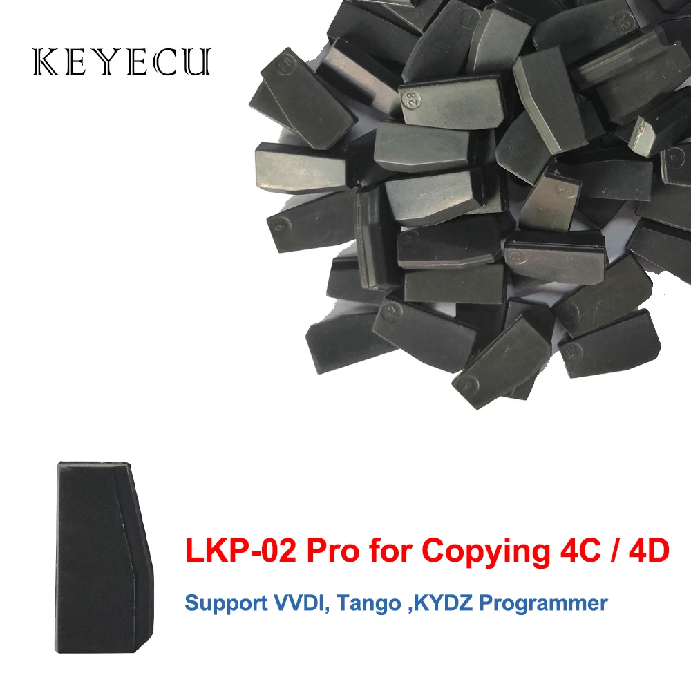Keyecu LKP-02 Pro Kiip Kopeerimine 4D / 4C Chip, LKP02 Pro Transponder Kiip Toetada Tango VVDI KYDZ Programmeerija, Reuseable