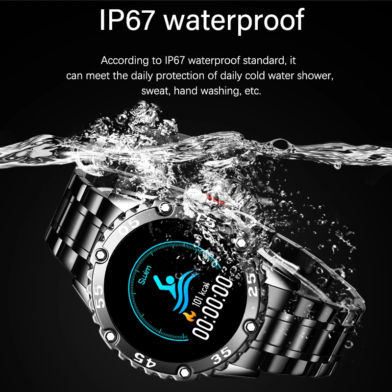 LIGE 2020. aasta Uus Smart Watch Meeste Veekindel Sport Südame Löögisagedus, vererõhk Fitness Tracker Smartwatch Pedometer reloj inteligente