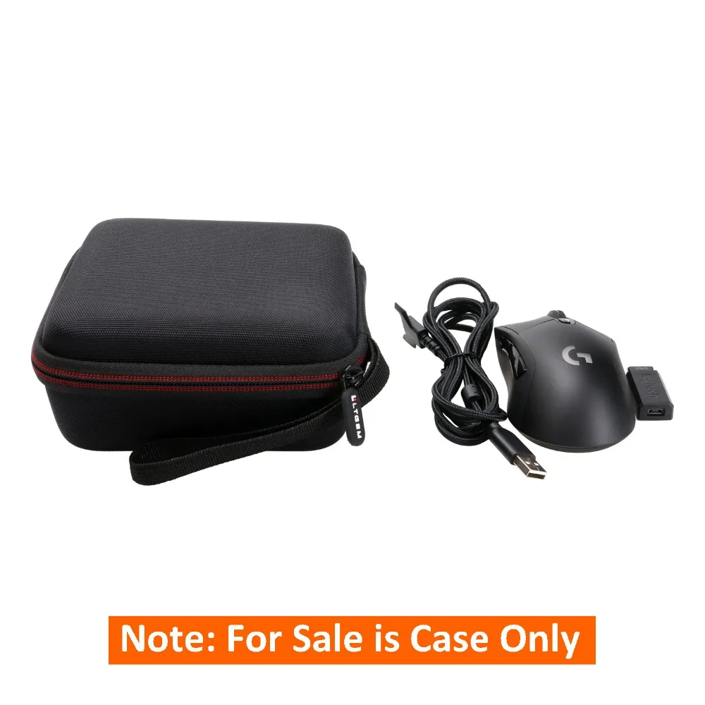 LTGEM EVA Raske Juhtumi puhul Logitech G703 Lightspeed Gaming Mouse - Reisi Kaitsev kandekott