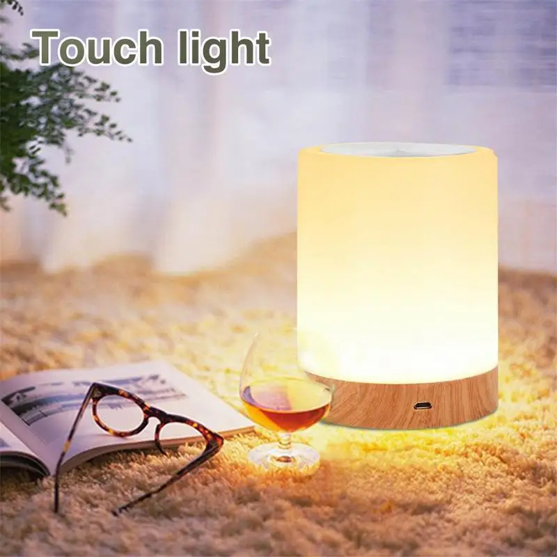 Led Touch puit tera Öö Valguses USB Rechargeble Tabel Öö Õendusabi Lamp 6Colors Kerged reguleeritavad beebi magada toas Öösel Lamp