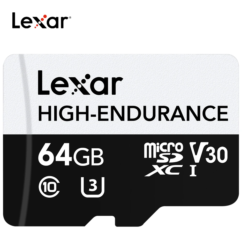 Lexar mälukaart 64gb flash card micro sd mälukaarte Car DVR IP-Kaamera, Diktofon, Video Jälgimise Veekindel Kõrge Temperatuur
