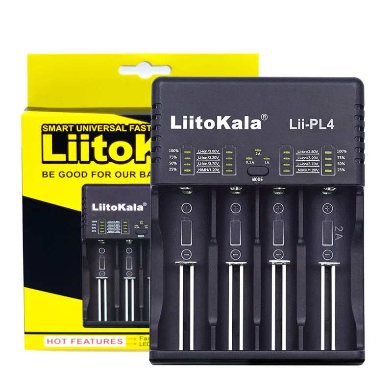 Liitokala Lii-PD4 PL4 PD2 18650 3,7 V Li-ion laadija 1.2 V NiMH battery21700 18350 18500 AAA LiFePO43.2V 3.85 V cargador 26650