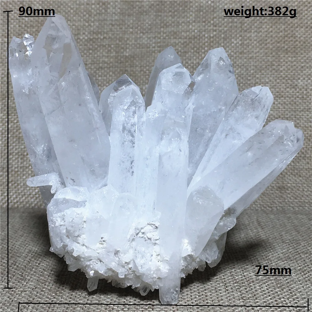 Looduslik kvarts kristalli isend Kodu sisustamiseks teenetemärgi kivi-ja kristall -