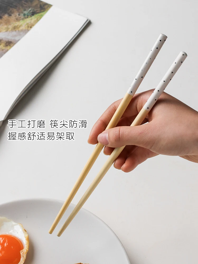 Loov Isiksus, Armas 5 Paari Komplekti Haki Pulgad Jaapani-stiilis Bambusest Söögipulgad Leibkonna naturaalsest Puidust Syömäpuikko Komplekt