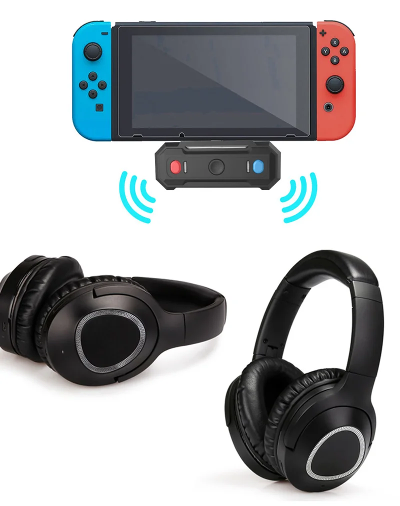 Lülitage Bluetooth Adapter Type-C-Heli Juhtmeta Saatja Madal Latentsus HDMI TV-Alus Nintendo Lüliti Lite Konsooli Tarvikud