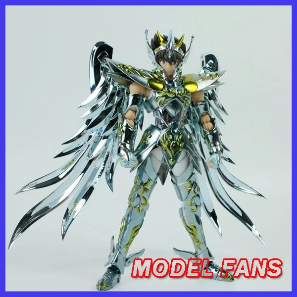 MUDEL FÄNNID INSTOCK GreatToys Suured mänguasjad EX pronks Saint Pegasus Seiya V4 jumal riie metal armor Müüt Riie Tegevus Joonis
