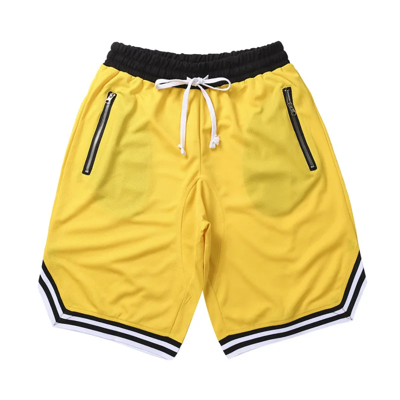 Meeste Korvpalli lühikesed Püksid Jõusaal & Töötab Elastne Värvel Lühikesed Püksid Fitness Kiire-kuivatamine lühikesed Püksid M L XL 2XL