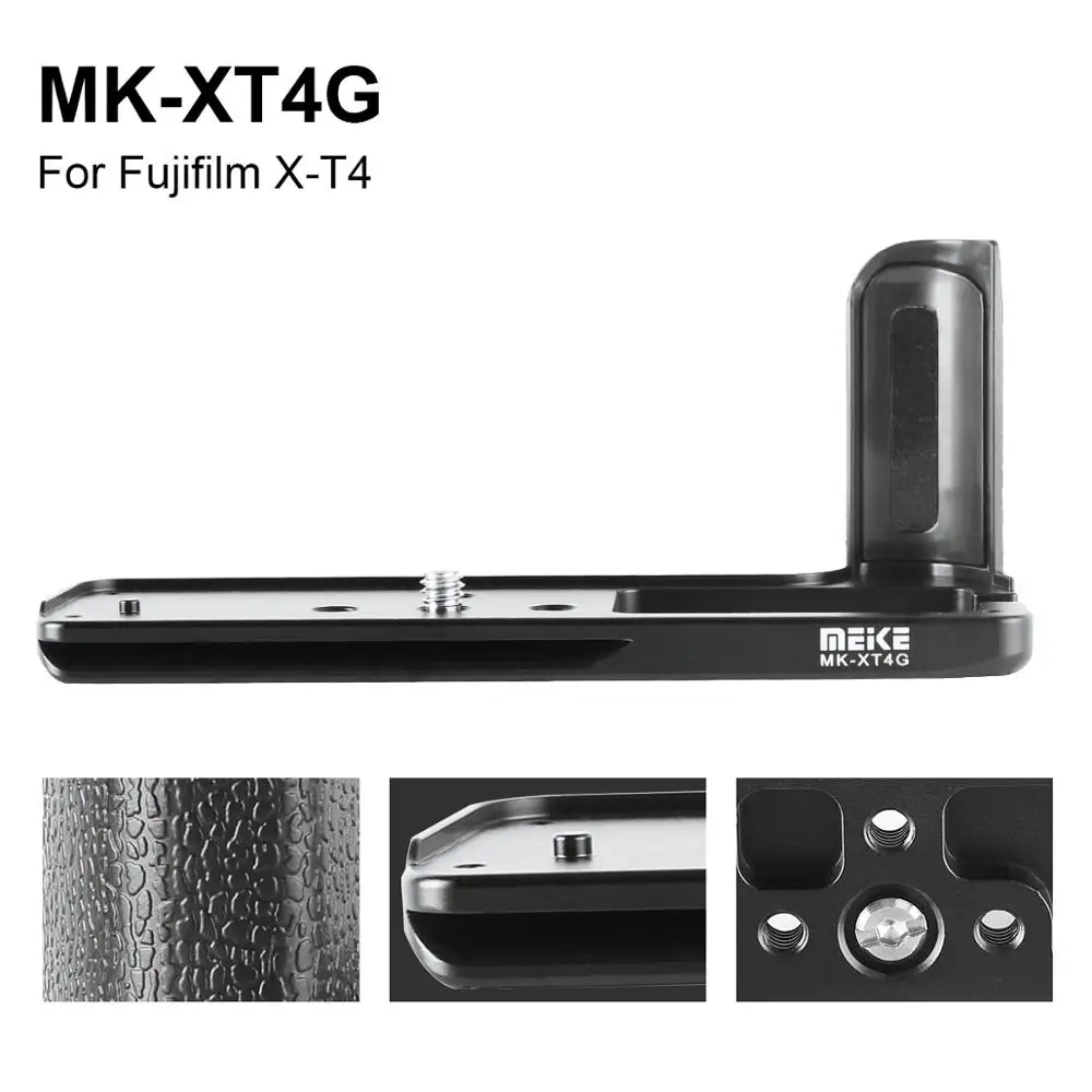 Meike MK-XT4G Alumiinium Sulam, käepideme Quick Release Plate L-kujuline jaoks Fujifilm X-T4