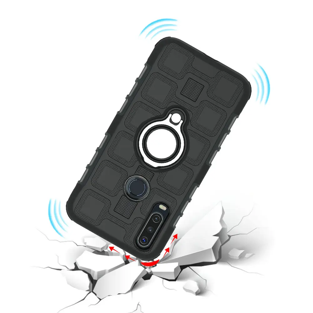 Metallist Rõngas Klamber Vöö Kabuur Telefoni puhul Motorola Moto Ühe Tegevuse Puhul Magnet Auto Omanik Motorola Üks 1 Tegevuse Puhul Katta