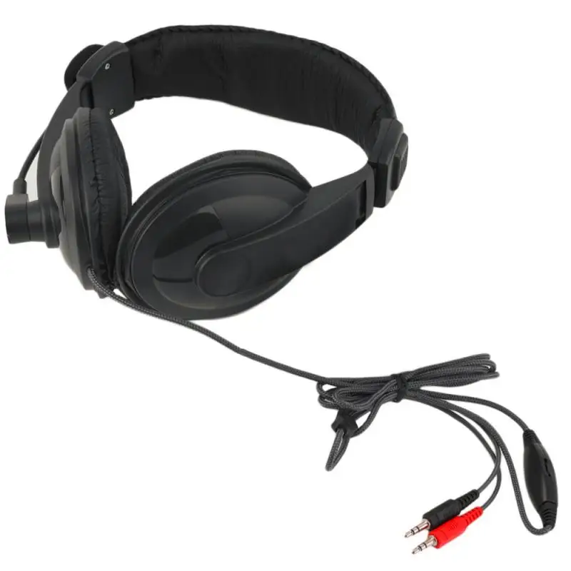 Mikrofon Wired Gaming Kõrvaklapid Äri-Bass Stereo 3.5 mm Peakomplekti Arvutiga PC Sülearvuti Edendamine Koosolek