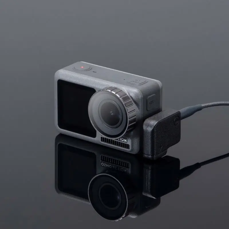 Mikrofoni 3,5 mm/USB-C Laadimise Adapter Audio-External Mic Mount eest Osmo Tegevus