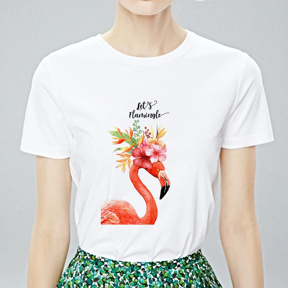 Mood retro Erinevaid päris Uus T-särk Naiste Jõusaal ning Flamingolased Graafiline Mõõdus T-särk Streetwear Lahe Esteetiline Tshirt