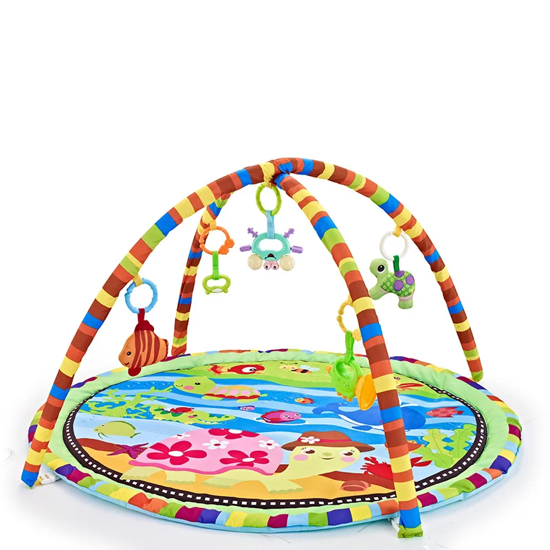Multifunktsionaalne Fitness Raami Ringi Mängida Indekseerimise Matt 0-12 Kuud Baby Puzzle Mäng Tekk Lõbus Punktis Ripats Kingitus Lapsele